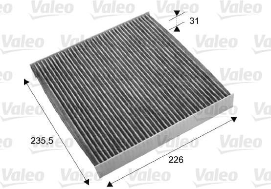 Filter, cabin air VALEO PROTECT 715678