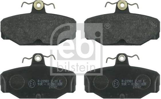 Brake Pad Set, disc brake 16169