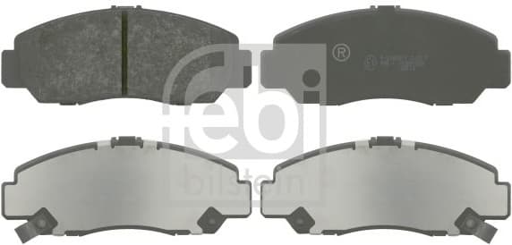 Brake Pad Set, disc brake 16553