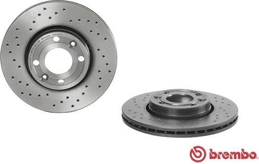 Brake Disc XTRA LINE - Xtra 09.9078.1X - image 2