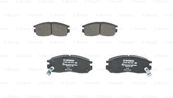 Brake Pad Set, disc brake 0986460979