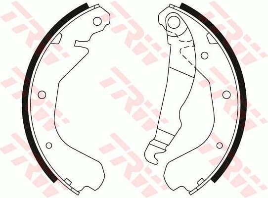 Brake Shoe Set GS6212 - image 2