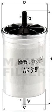 Fuel Filter WK618/1