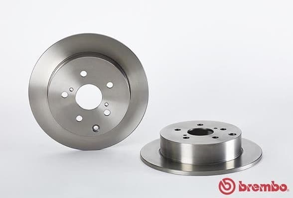 Brake discs kit rear, (2pcs), Top Quality 08.A354.10 - image 2