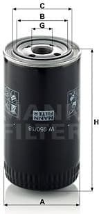 Oil Filter W950/18