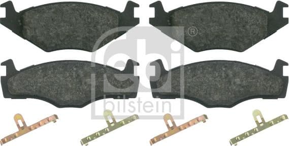 Brake Pad Set, disc brake 16012