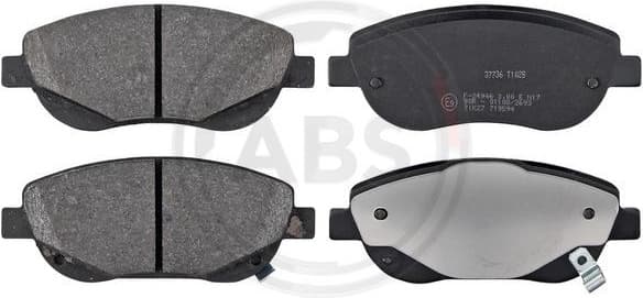 Brake Pad Set, disc brake 37736