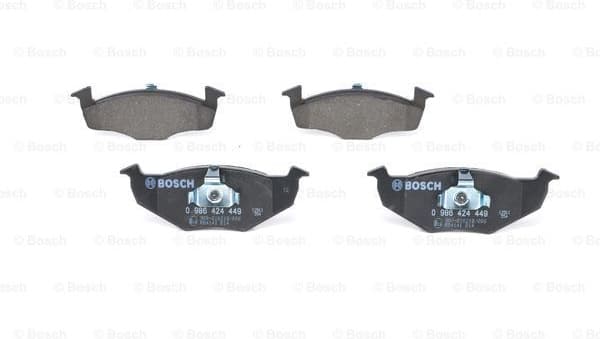 Brake Pad Set, disc brake 0986424449