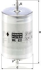 Fuel Filter WK831