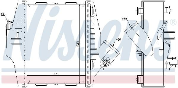 Charge Air Cooler ** FIRST FIT ** 96579