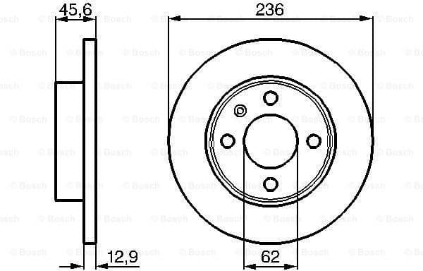 Brake Disc 0986478859 - image 5