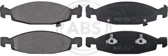 Brake Pad Set, disc brake 38790