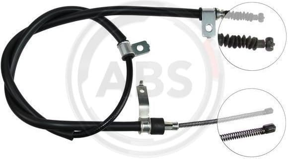 Cable Pull, parking brake K10458