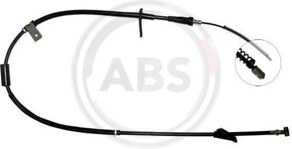 Cable Pull, parking brake K17777