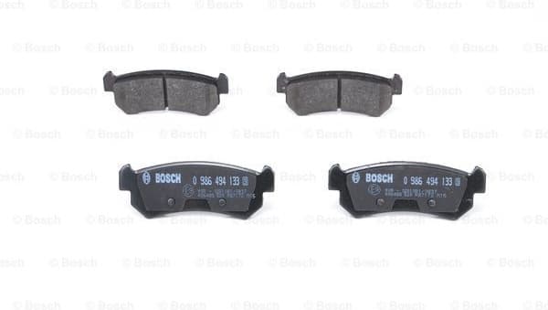 Brake Pad Set, disc brake 0986494133