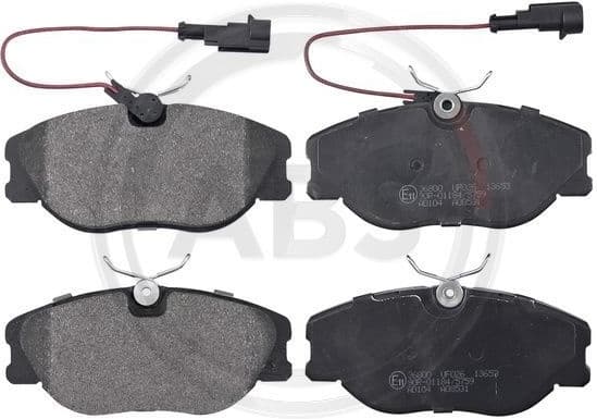 Brake Pad Set, disc brake 36800