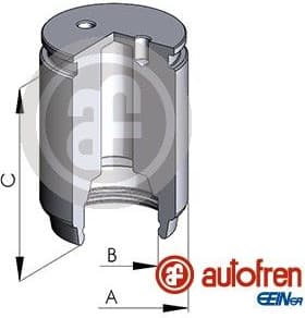 Piston, brake caliper D02545 - image 2