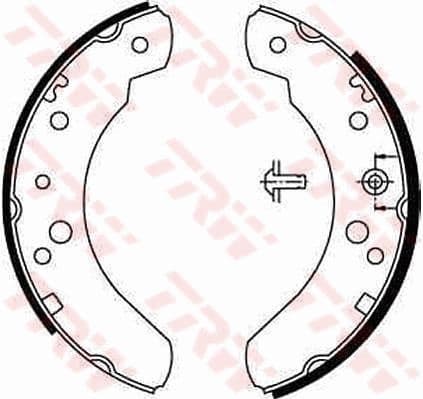 Brake Shoe Set GS6224
