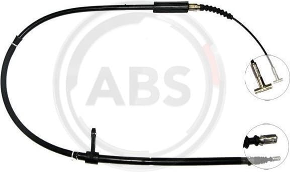 Cable Pull, parking brake K13187