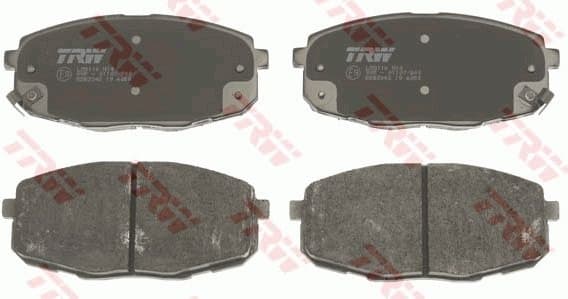 Brake Pad Set, disc brake COTEC GDB3342 - image 2