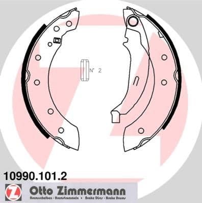 Brake Shoe Set 10990.101.2 - image 2