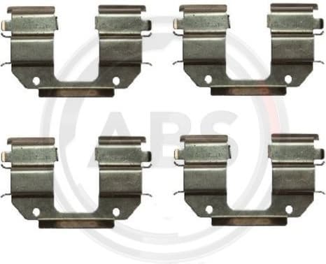 Accessory Kit, disc brake pad 1285Q