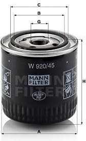 Oil Filter W920/45