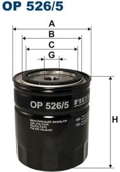 Oil Filter OP526/5