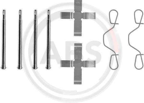 Accessory Kit, disc brake pad 0949Q