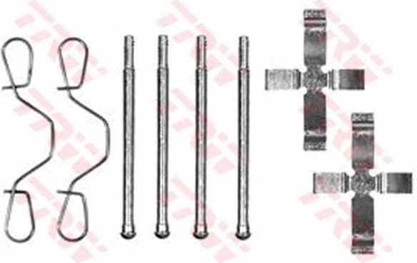 Accessory Kit, disc brake pad PFK54