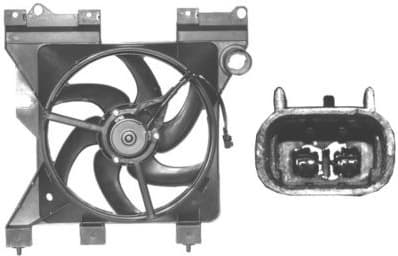 Fan, engine cooling 0956746
