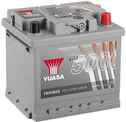 Starter Battery YBX5000 Silver High Performance SMF Batteries YBX5012