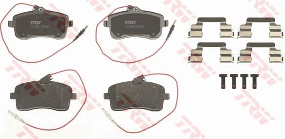 Brake pads front, Top Quality GDB1594 - image 2