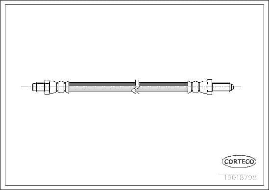 Brake Hose 19018798
