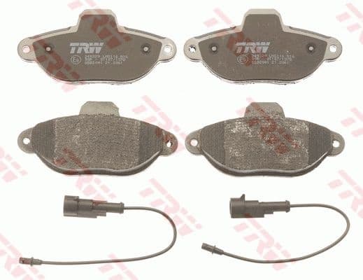 Brake Pad Set, disc brake COTEC GDB2041 - image 2