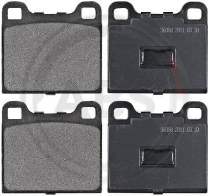 Brake Pad Set, disc brake A.B.S. 36088