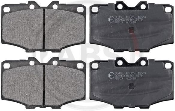 Brake Pad Set, disc brake 36462