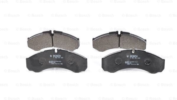 Brake Pad Set, disc brake 0986424833
