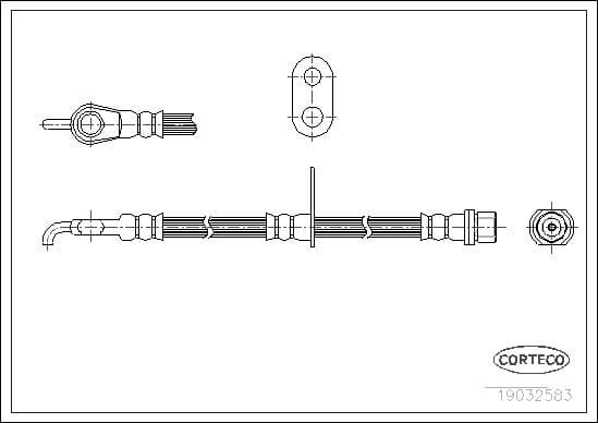 Brake Hose 19032583