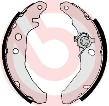 Brake Shoe Set ESSENTIAL LINE S24516
