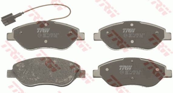 Brake Pad Set, disc brake COTEC GDB1484 - image 2