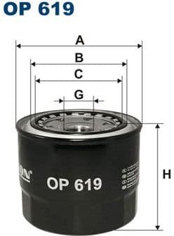 Oil Filter OP619