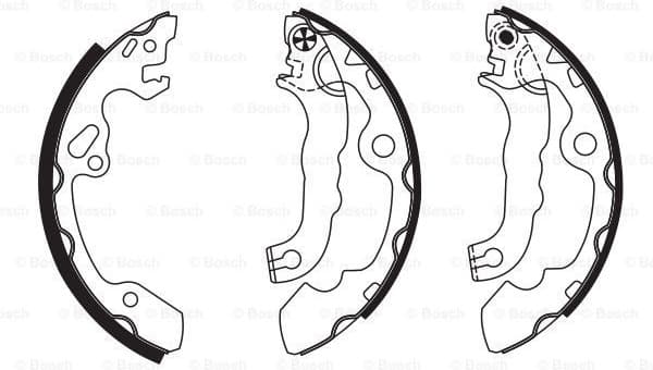 Brake Shoe Set 0986487633 - image 5