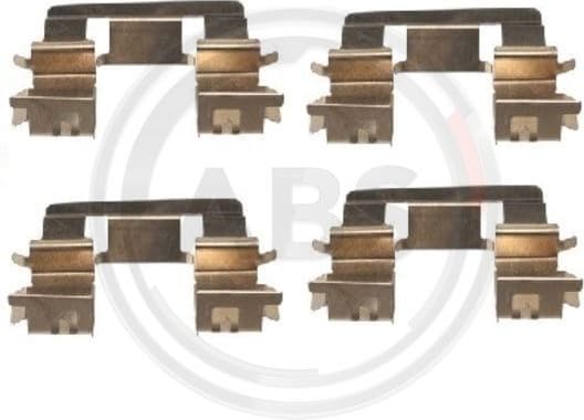 Accessory Kit, disc brake pad 1294Q