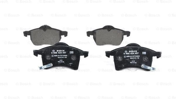 Brake Pad Set, disc brake 0986424457 - image 3