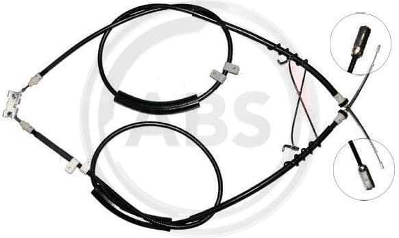 Cable Pull, parking brake K17695