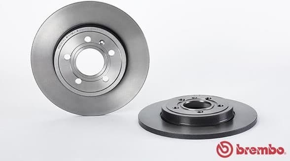 Brake discs kit rear, (2pcs), Top Quality 08.A332.11 - image 2