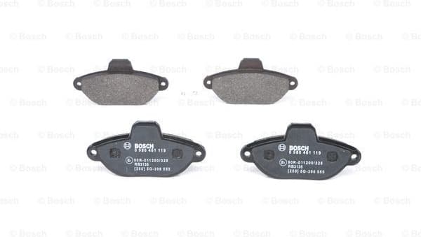 Brake Pad Set, disc brake 0986461119 - image 3