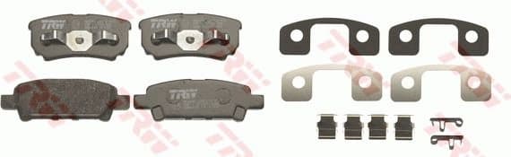 Brake Pad Set, disc brake GDB4143 - image 2