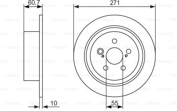 Brake Disc 0986479613 - image 2